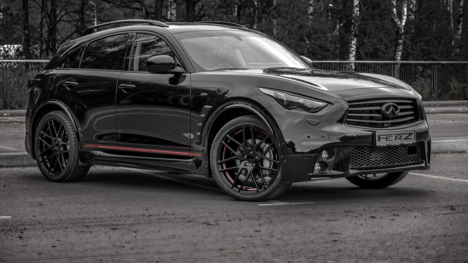 Body kit FERZ Black Edition for Infiniti QX70